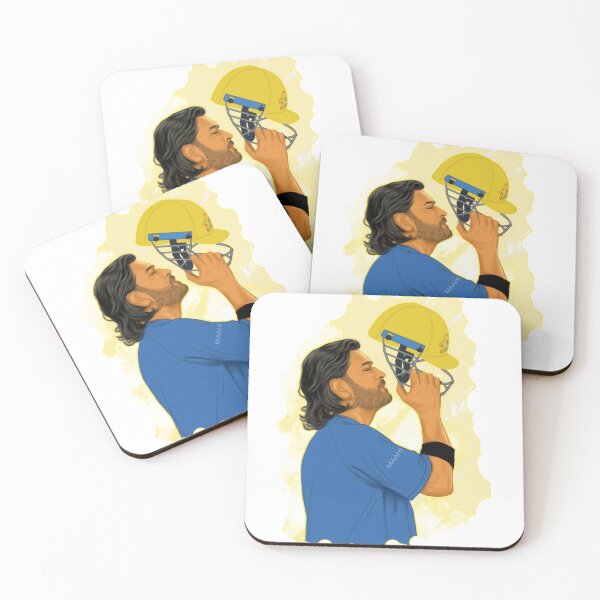 Item preview, MS Dhoni Artwork - CSK  designed and sold by Artpist .