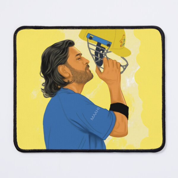 Item preview, MS Dhoni Artwork - CSK  designed and sold by Artpist .