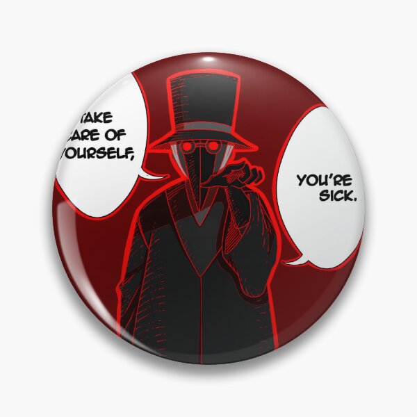 Item preview, Plague doctor red designed and sold by YokoSauonji12.
