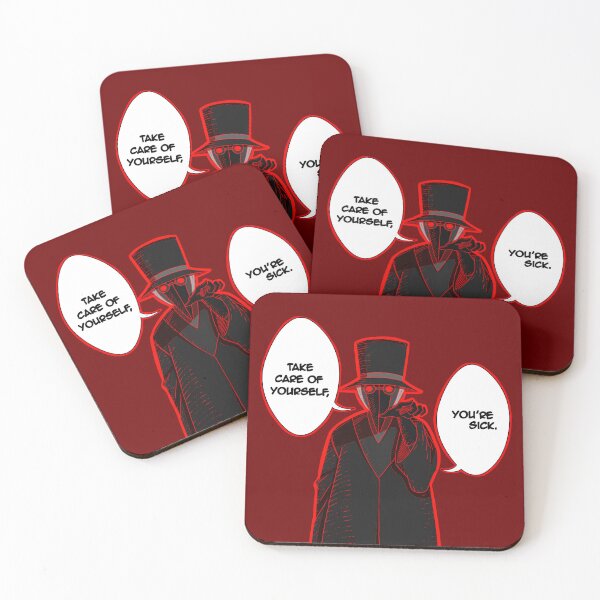 Item preview, Plague doctor red designed and sold by YokoSauonji12.