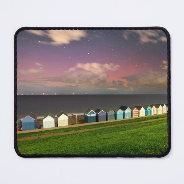 Item preview, Herne Bay Northern Lights and Beach huts designed and sold by rogerstanger.