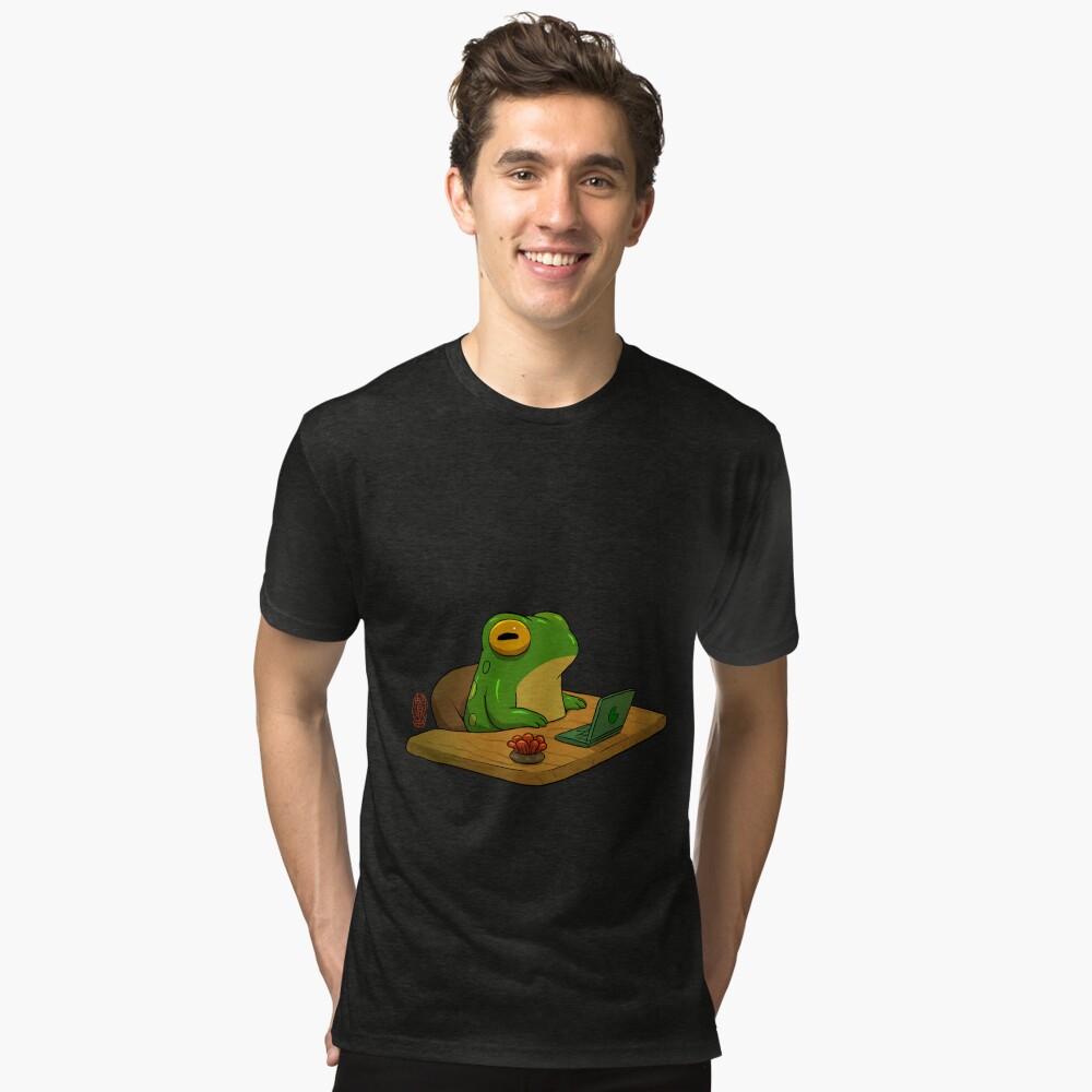 Aperçu de l'œuvre T-shirt chiné créée et vendue par DingHuArt.