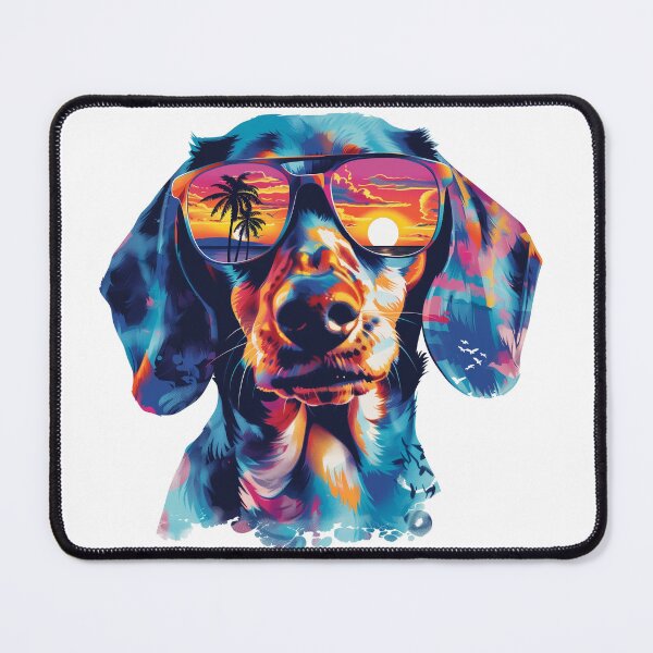 Item preview, Dachshund on holiday designed and sold by WebBoutique.