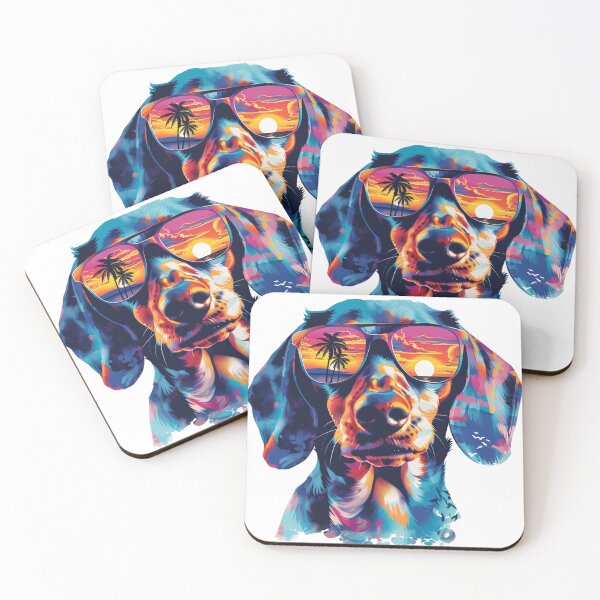 Item preview, Dachshund on holiday designed and sold by WebBoutique.