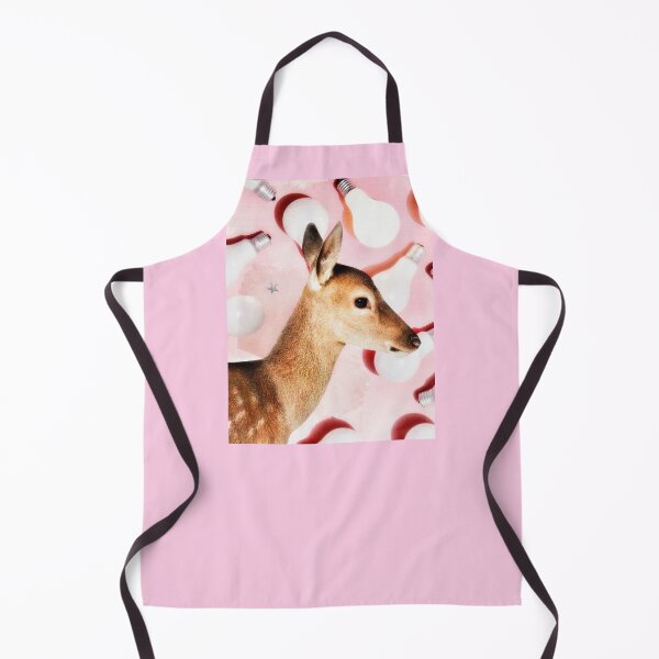 Item preview, Spotted Fawn with Lightbulbs - 'A Bright I-Deer' designed and sold by Nikki Fortuin Arts & Crafts.