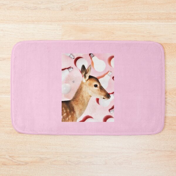 Item preview, Spotted Fawn with Lightbulbs - 'A Bright I-Deer' designed and sold by Nikki Fortuin Arts & Crafts.