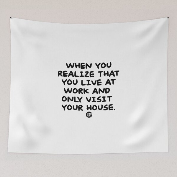 Item preview, LIVE AT WORK VISIT HOUSE designed and sold by TODD GOLDMAN.