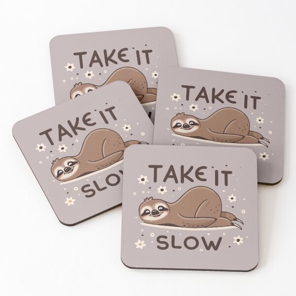 Item preview, Take It Slow, Sloth Slow designed and sold by KawaiiKiosk.