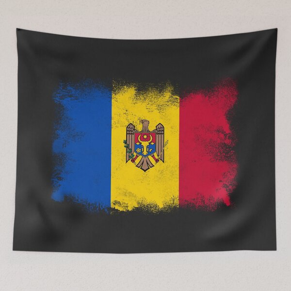 Item preview, Moldova Flag designed and sold by psychoshadow.