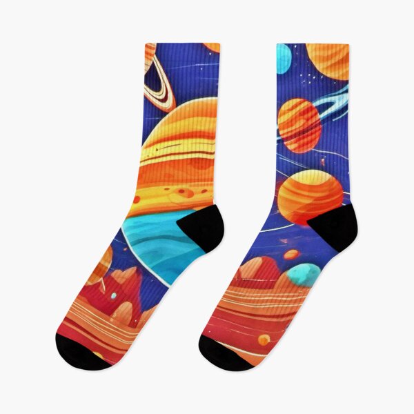 Item preview, Cartoon Solar System designed and sold by Health And Fitness Posts e-Store.