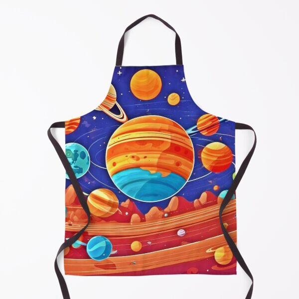 Item preview, Cartoon Solar System designed and sold by Health And Fitness Posts e-Store.