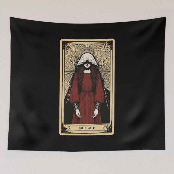 Item preview, The Healer Tarot Card designed and sold by NERoots.