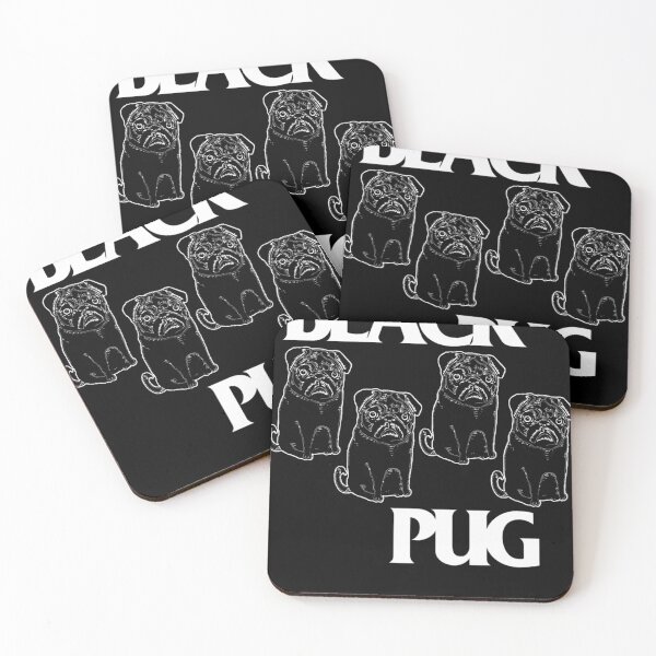 Item preview, Black Pug Flag Punk Rock Dog designed and sold by tashajosa.