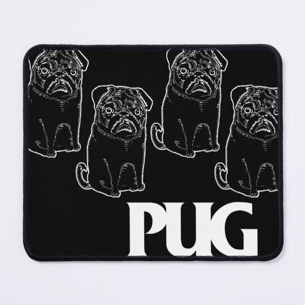 Item preview, Black Pug Flag Punk Rock Dog designed and sold by tashajosa.