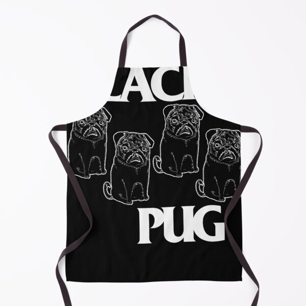 Item preview, Black Pug Flag Punk Rock Dog designed and sold by tashajosa.
