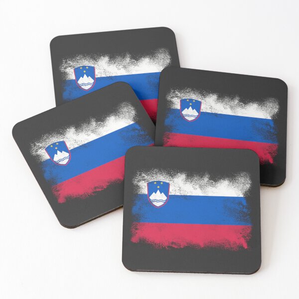 Item preview, Slovenia Flag  designed and sold by psychoshadow.