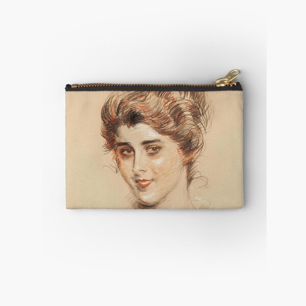 Item preview, Bust Portrait of a Woman Smiling (20th century) - Paul César Helleu designed and sold by SALON DES ARTS.