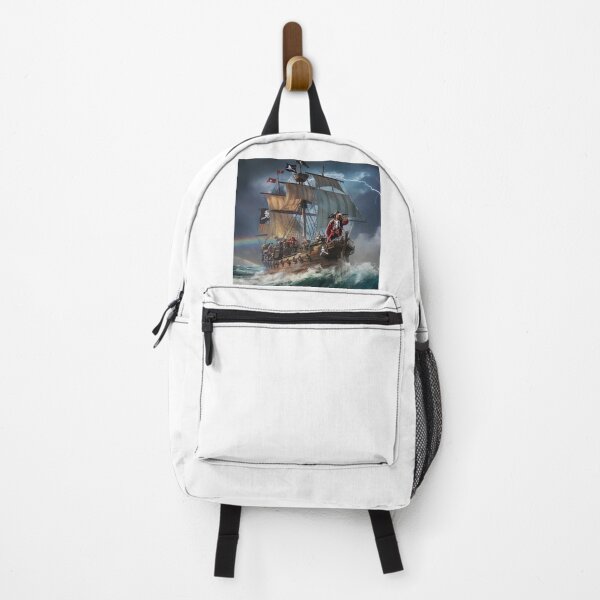 Item preview, Pirate ship on rough seas designed and sold by Andersong.
