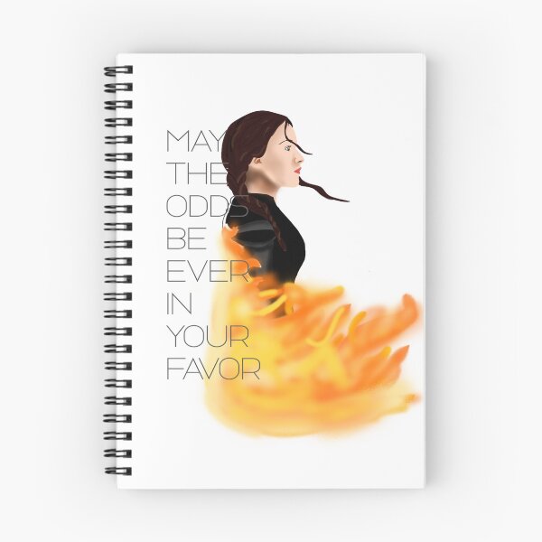 Item preview, Katniss Everdeen fire art designed and sold by AveMariaArt.