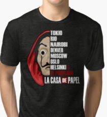 La Casa de Papel Tri-blend T-Shirt