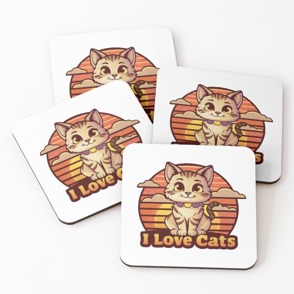 Item preview, I love cats designed and sold by Corpsecutter.