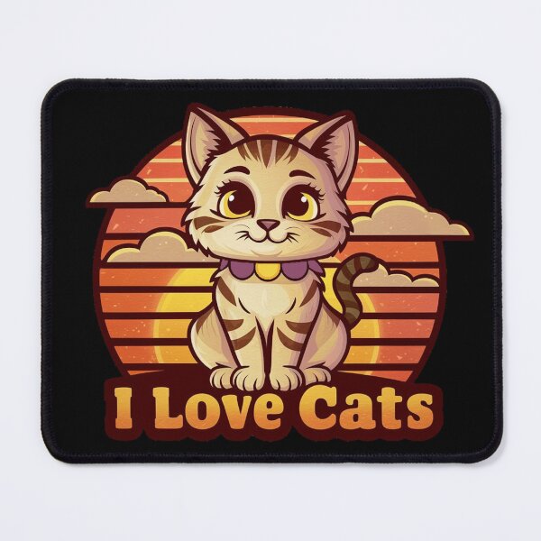 Item preview, I love cats designed and sold by Corpsecutter.