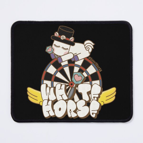 Item preview, White Horse Loves DARTS! designed and sold by love4darts.