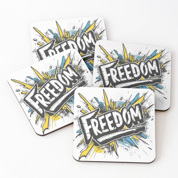 Item preview, The inscription "FREEDOM" designed and sold by InfinityCircle.