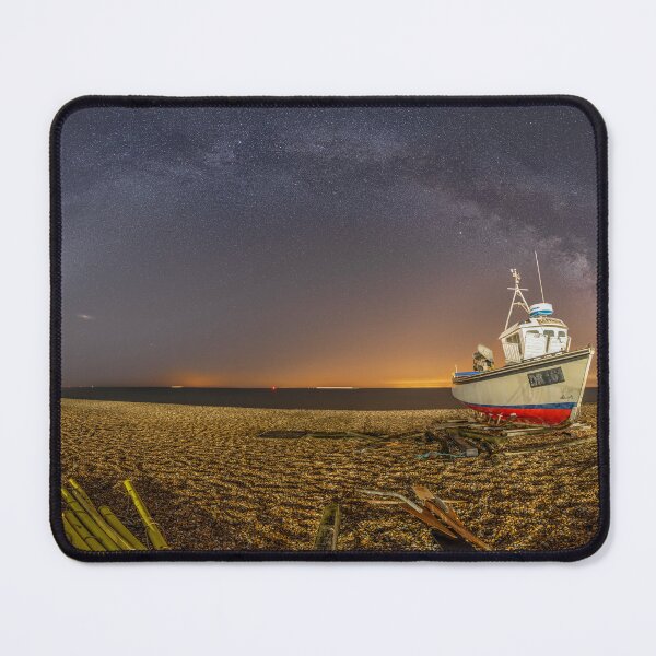 Item preview, Walmer Beach, Deal, at Night with The Milky Way  designed and sold by rogerstanger.