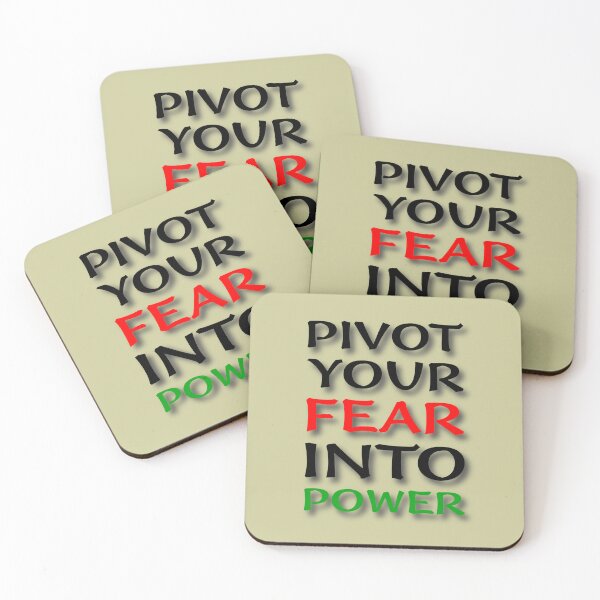 Item preview, (BF) Pivot your fear into power. designed and sold by greatvibes4u.