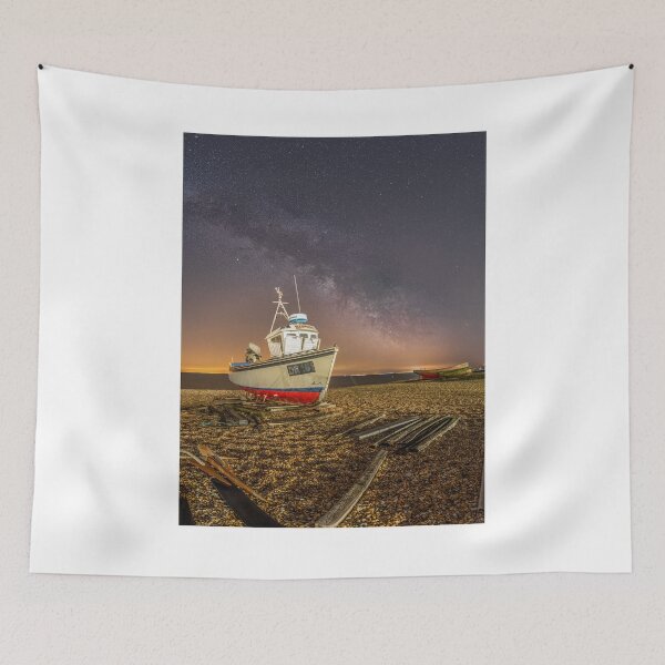 Item preview, Walmer Beach, Deal, at Night and The Milky Way  designed and sold by rogerstanger.