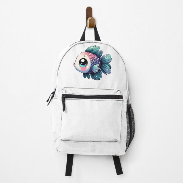 Item preview, Cute Fish in Blue and Pink designed and sold by ZAIKY DREAMS.