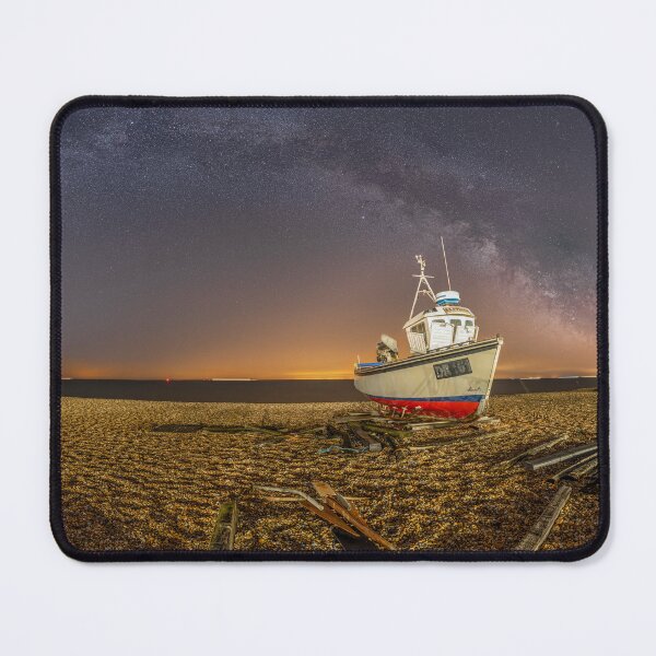 Item preview, Walmer Beach, Deal, at night with The Milky Way designed and sold by rogerstanger.