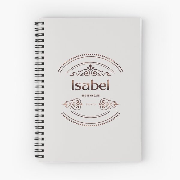 Item preview, Isabel | Hebrews 11 11 | God Is My Oath | Christian Name with Biblical Meaning For Girl | Christian Name Collection designed and sold by Blessed Be Your Name.