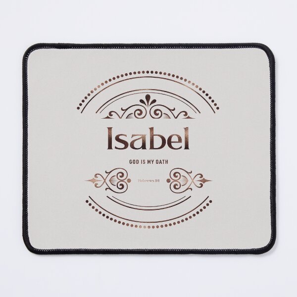 Item preview, Isabel | Hebrews 11 11 | God Is My Oath | Christian Name with Biblical Meaning For Girl | Christian Name Collection designed and sold by Blessed Be Your Name.