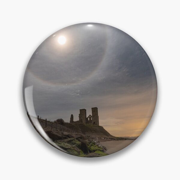 Item preview,  Reculver Towers, Herne Bay, and Moon Halo designed and sold by rogerstanger.