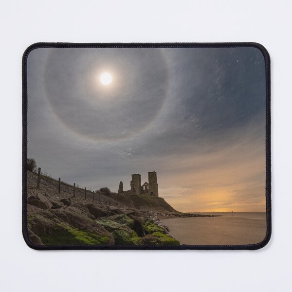 Item preview, Reculver Towers, Herne Bay, and Moon Halo designed and sold by rogerstanger.