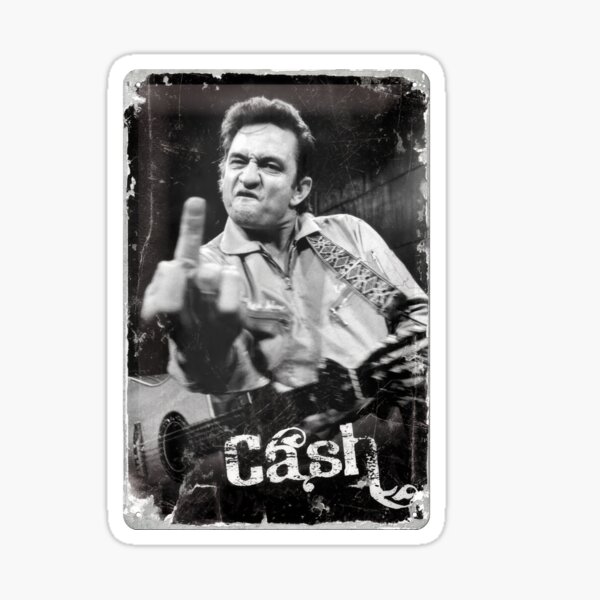 Artikel-Vorschau von Johnny Cash, designt und verkauft von Zokakelt.