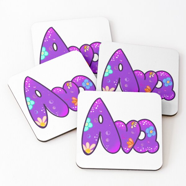 Item preview, Ava  in purple Top 10 best Girls and womens Personalized Custom name Ava designed and sold by Artonmytee.