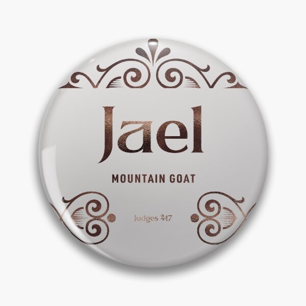 Item preview, Jael | Judges 4 17 | Mountain Goat | Christian Name with Biblical Meaning For Girl | Christian Name Collection designed and sold by Blessed Be Your Name.