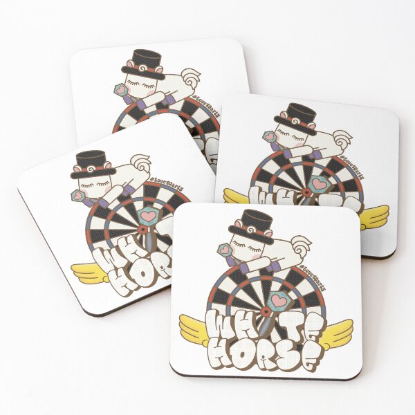 Item preview, White Horse Loves DARTS! designed and sold by love4darts.