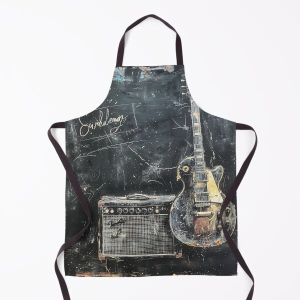 Artikelvorschau, ein abstraktes Werk einer elektrischen Rockgitarre für Gitarristen entworfen und verkauft von gut2000.