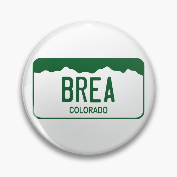 Item preview, Colorado License Plate - Brea designed and sold by rracheell.