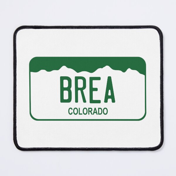 Item preview, Colorado License Plate - Brea designed and sold by rracheell.