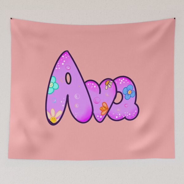 Item preview, Ava  in lavender Top 10 best Girls and womens Personalized Custom name Ava designed and sold by Artonmytee.
