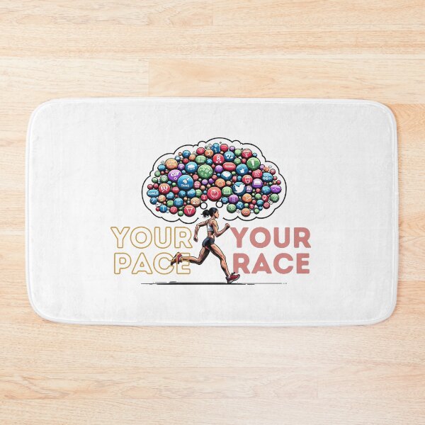 Item preview, Your Pace, Your race designed and sold by ParenthoodPuns.