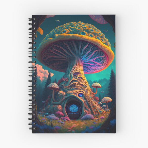 Artikelvorschau, Psychedelischer Riesenpilz entworfen und verkauft von ShopMaxiDesigns.