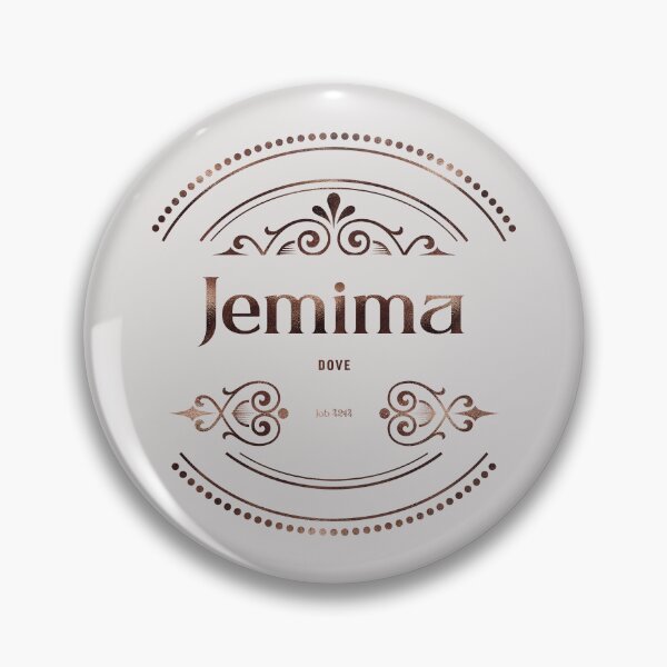 Item preview, Jemima | Job 42 14 | Dove | Christian Name with Biblical Meaning For Girl | Christian Name Collection designed and sold by Blessed Be Your Name.