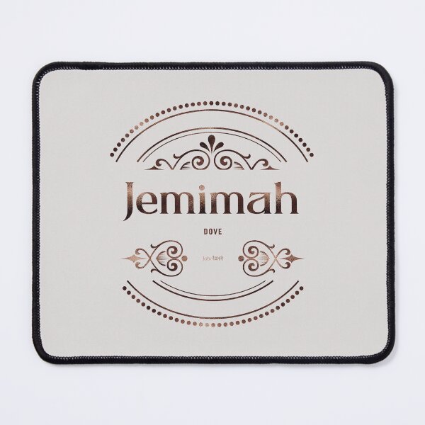 Item preview, Jemimah | Job 42 14 | Dove | Christian Name with Biblical Meaning For Girl | Christian Name Collection designed and sold by Blessed Be Your Name.