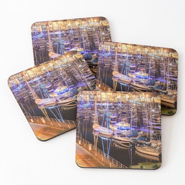 Item preview, Ramsgate Harbour Yachts Christmas Lights designed and sold by rogerstanger.